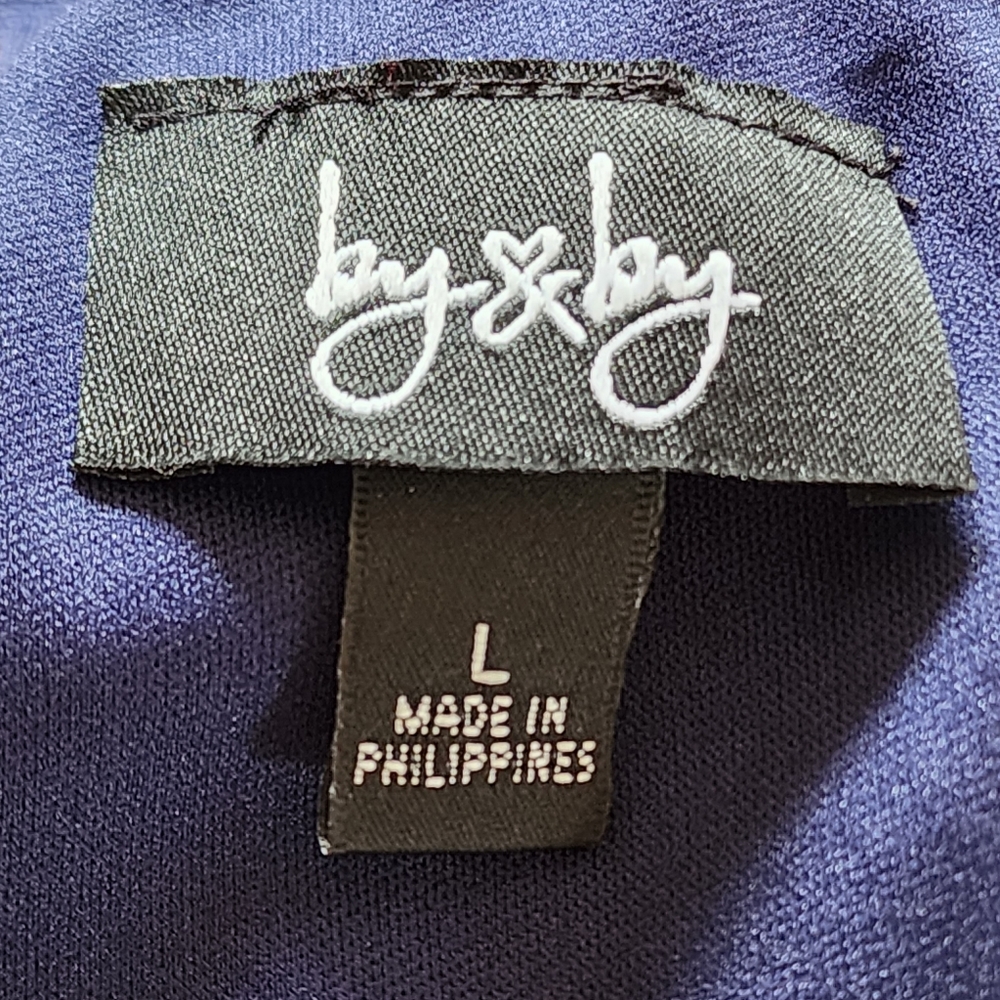 By & By Red Patchwork Pattern Belted Halter Mini … - image 6